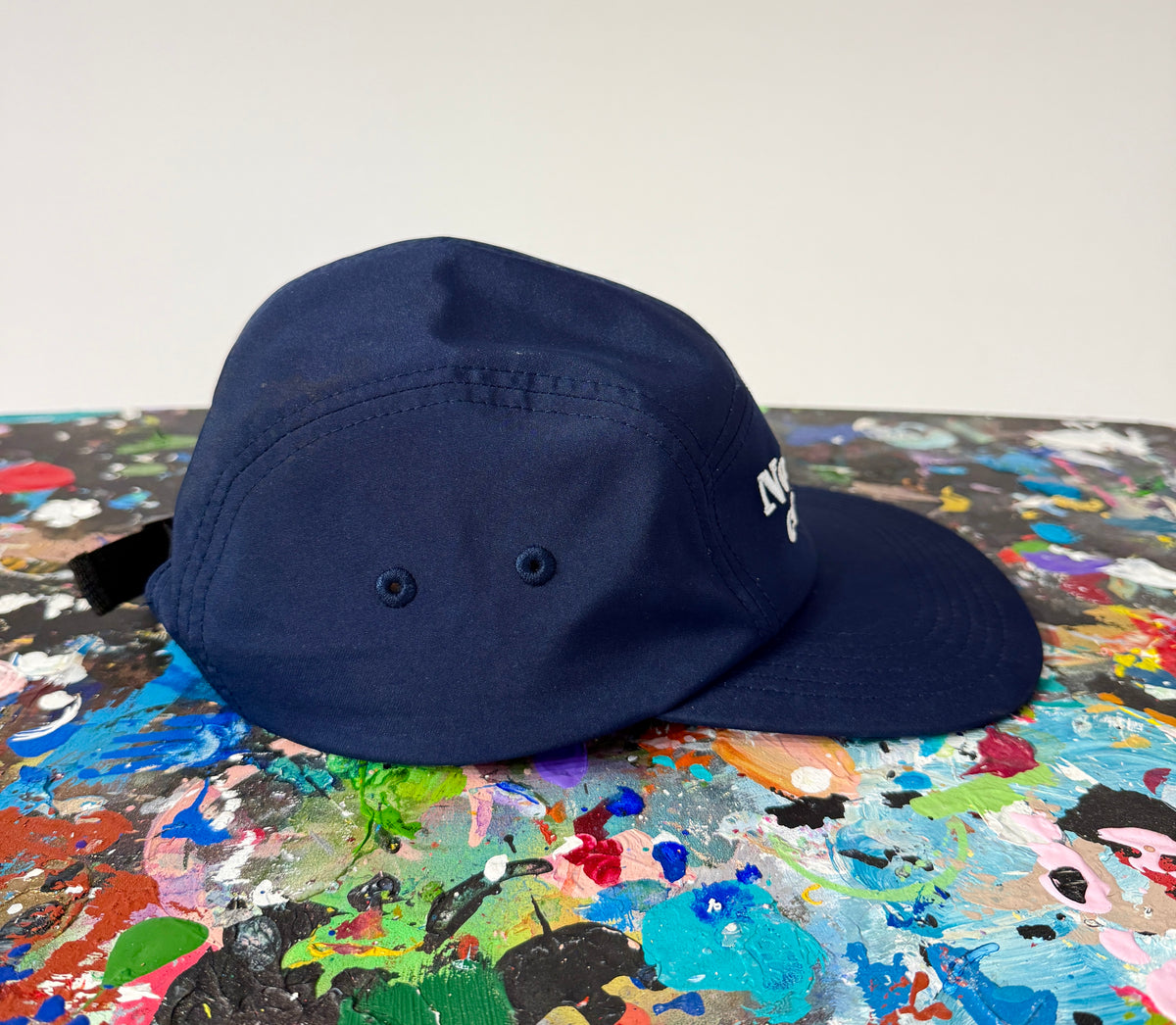 Nobody’s Coming 5 panel campers cap