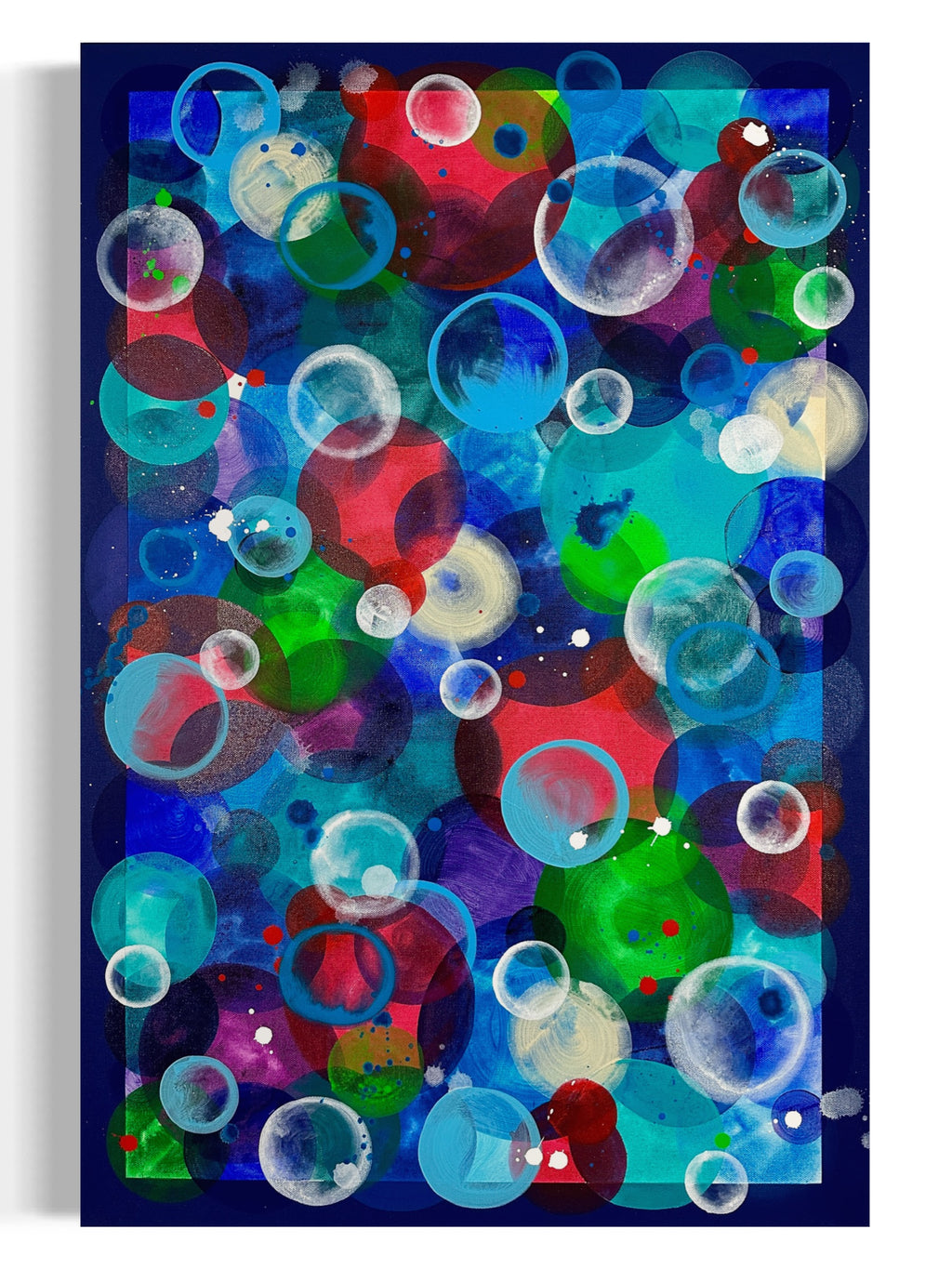 Blue Bubbles 1
