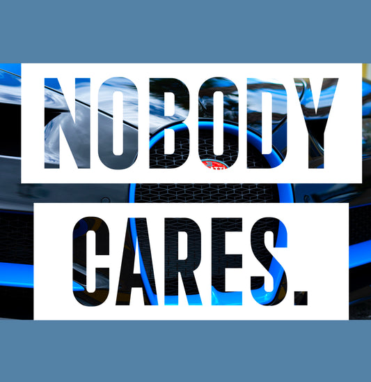 Nobody Cares. Print